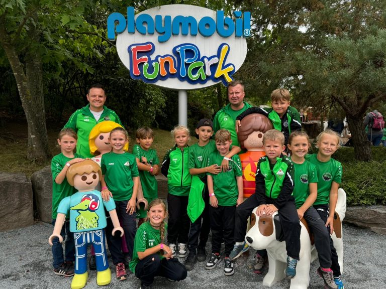 Ausflug der E-Jugend in den playmobil FunPark