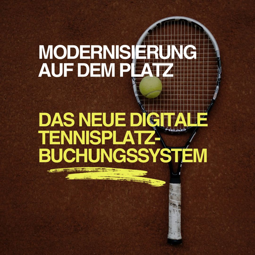 Platzbuchungssystem Tennis